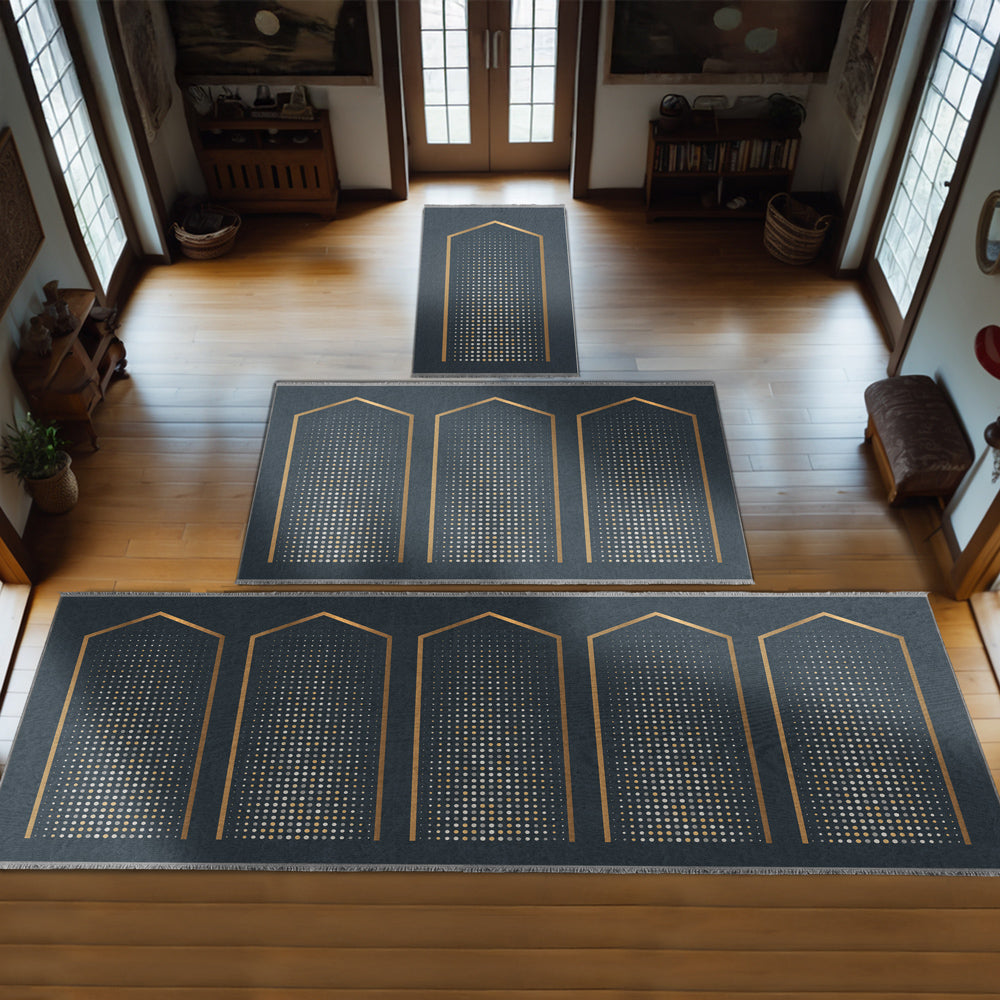 Kişiselleştirilebir Sünger Dolgulu Kaymaz Seccade 601