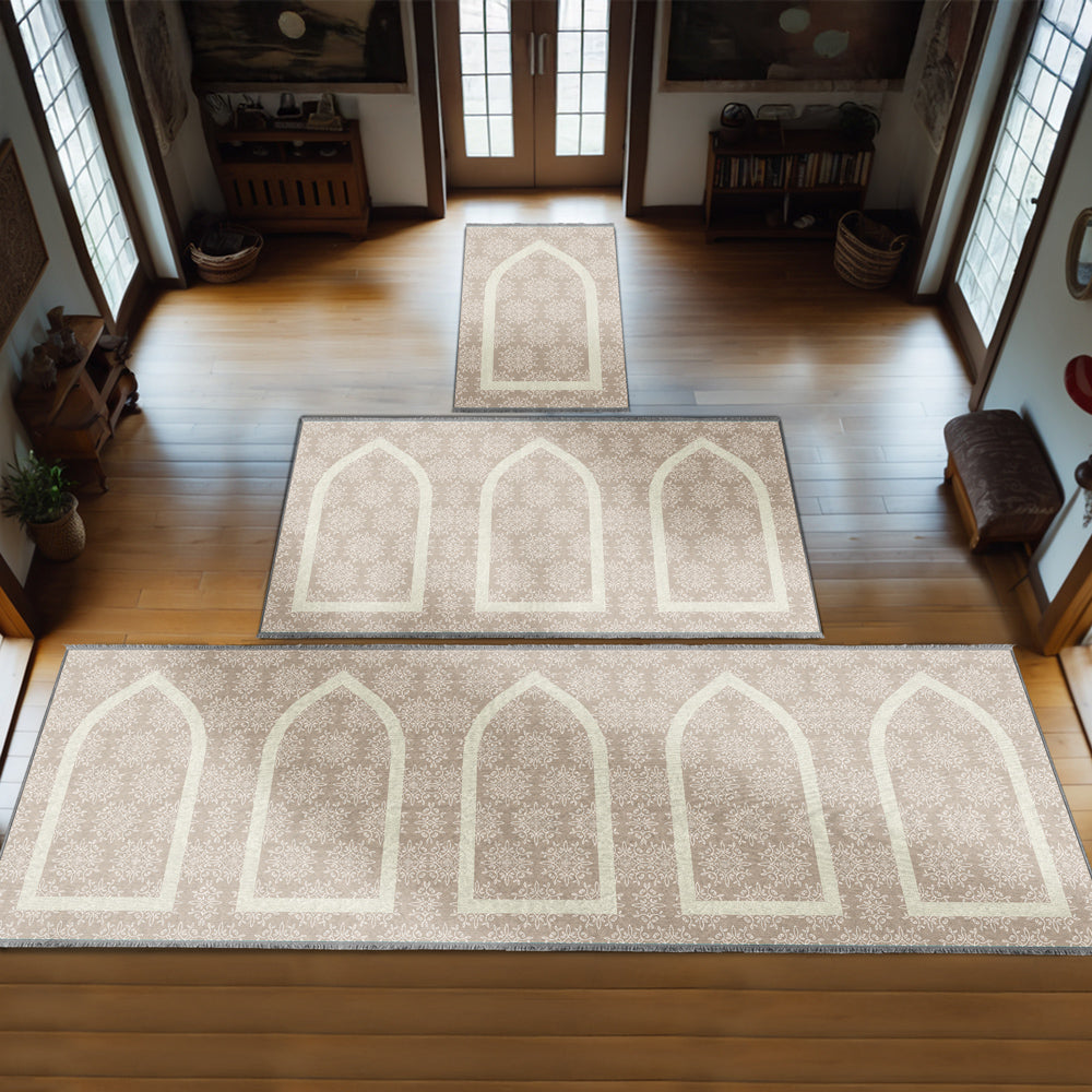 Kişiselleştirilebir Sünger Dolgulu Kaymaz Seccade 608