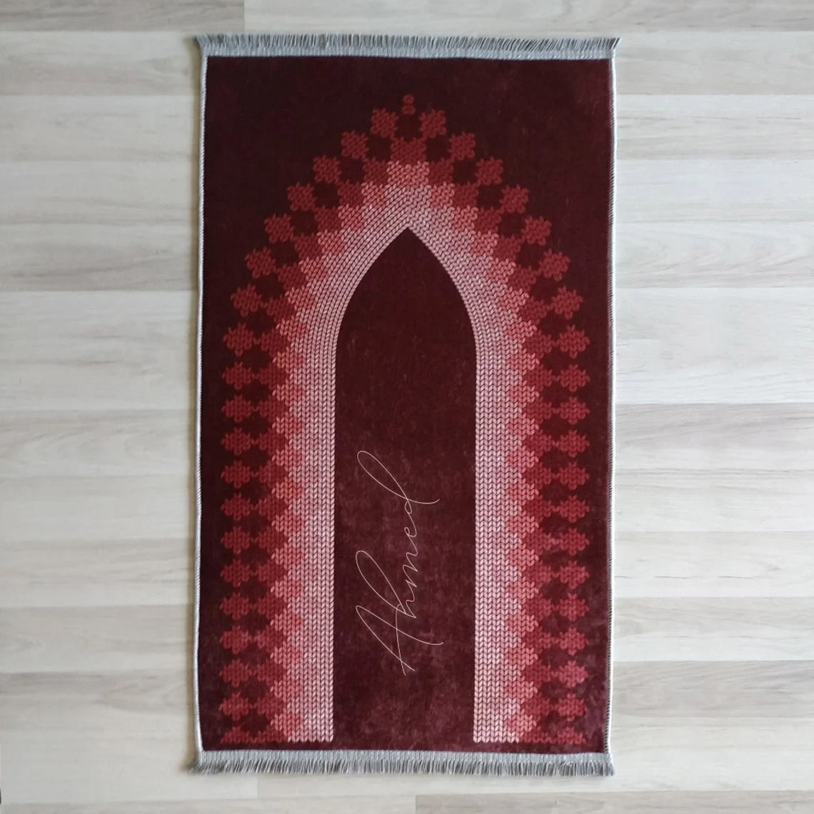 Kişiselleştirilebir Sünger Dolgulu Kaymaz Seccade 415