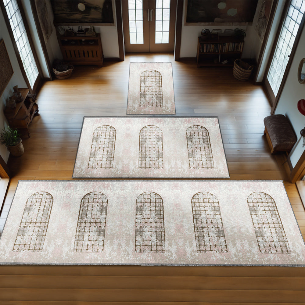 Kişiselleştirilebir Sünger Dolgulu Kaymaz Seccade 408