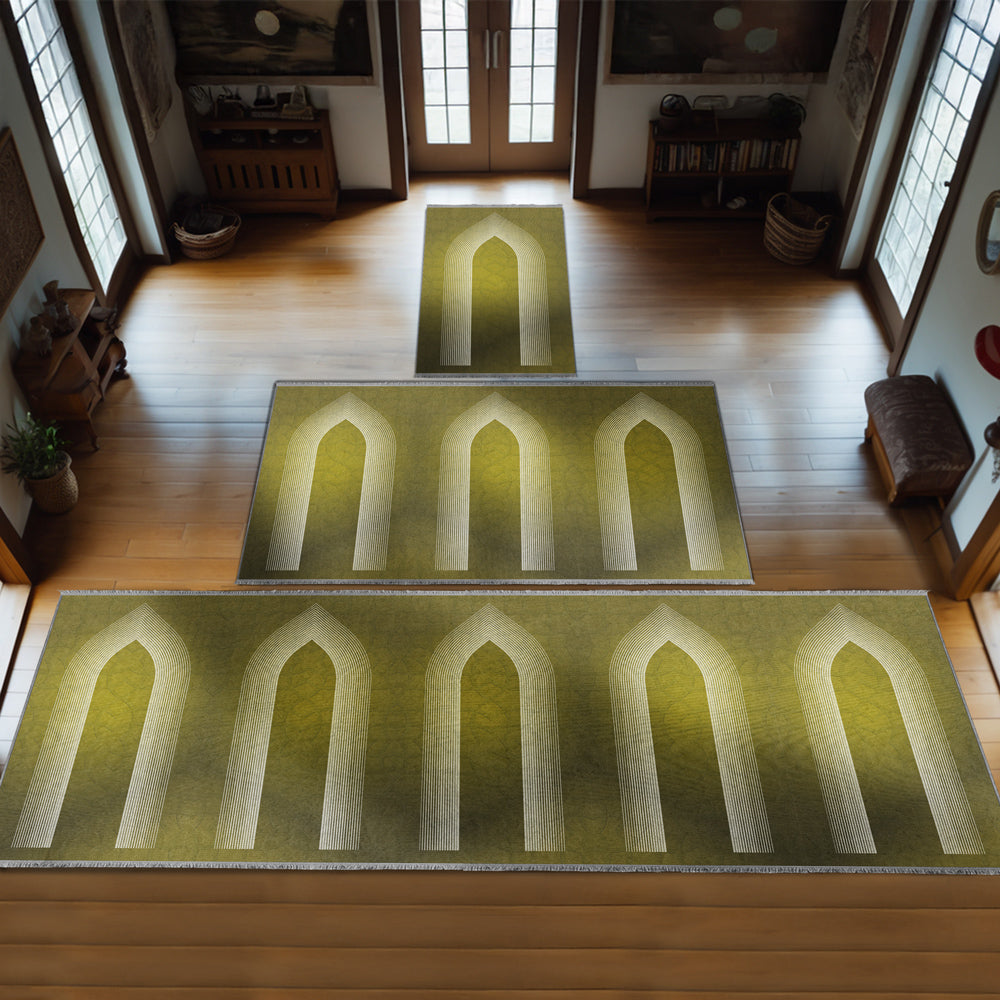 Kişiselleştirilebir Sünger Dolgulu Kaymaz Seccade 606