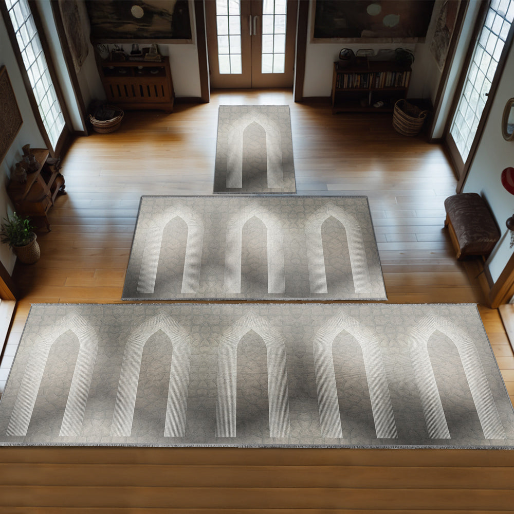 Kişiselleştirilebir Sünger Dolgulu Kaymaz Seccade 606