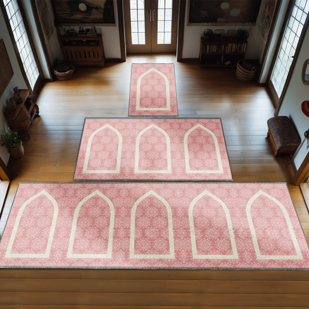 Kişiselleştirilebir Sünger Dolgulu Kaymaz Seccade 608