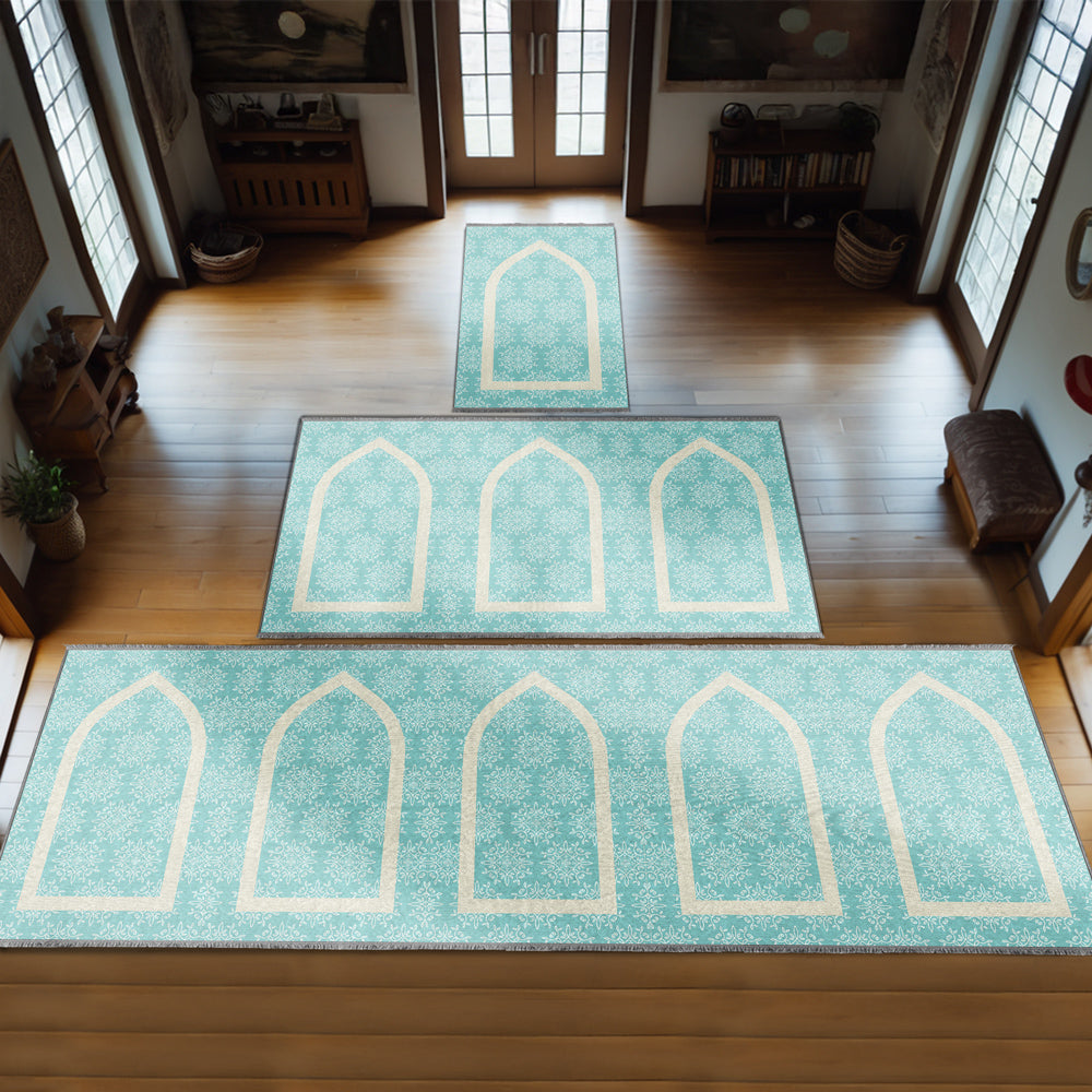 Kişiselleştirilebir Sünger Dolgulu Kaymaz Seccade 608