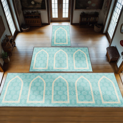 Kişiselleştirilebir Sünger Dolgulu Kaymaz Seccade 608