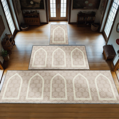 Kişiselleştirilebir Sünger Dolgulu Kaymaz Seccade 608