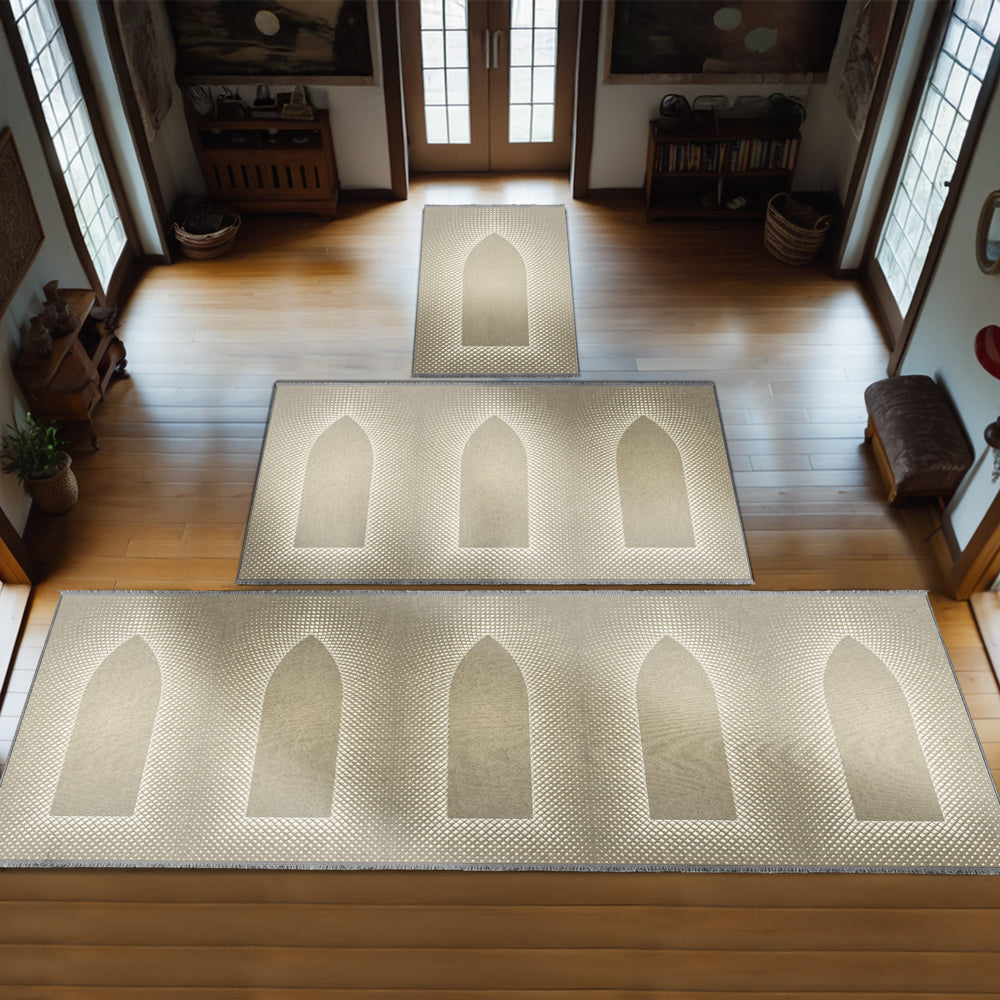 Kişiselleştirilebir Sünger Dolgulu Kaymaz Seccade 611