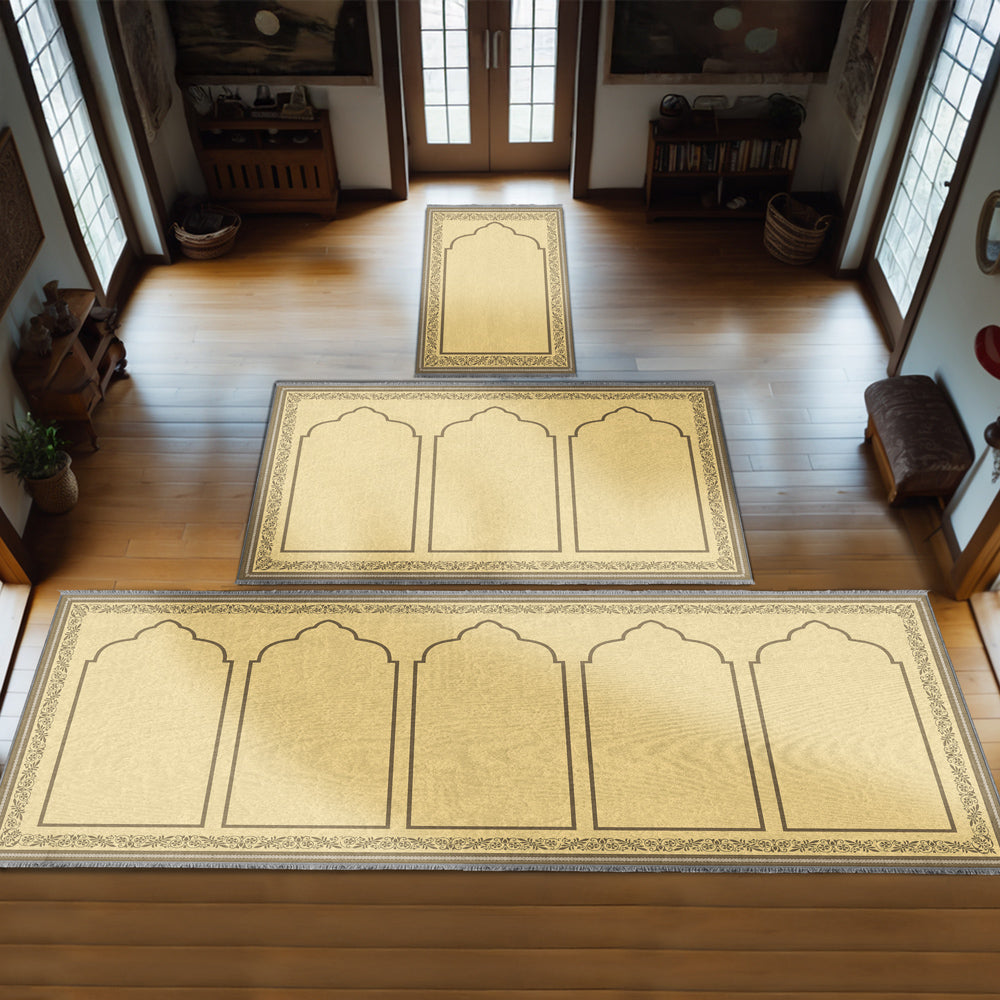 Kişiselleştirilebir Sünger Dolgulu Kaymaz Seccade 801