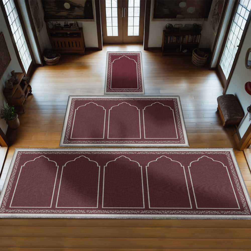 Kişiselleştirilebir Sünger Dolgulu Kaymaz Seccade 801