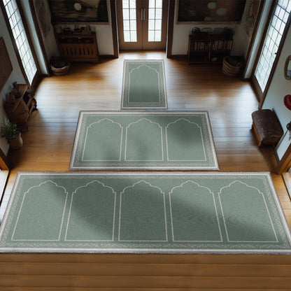 Kişiselleştirilebir Sünger Dolgulu Kaymaz Seccade 801