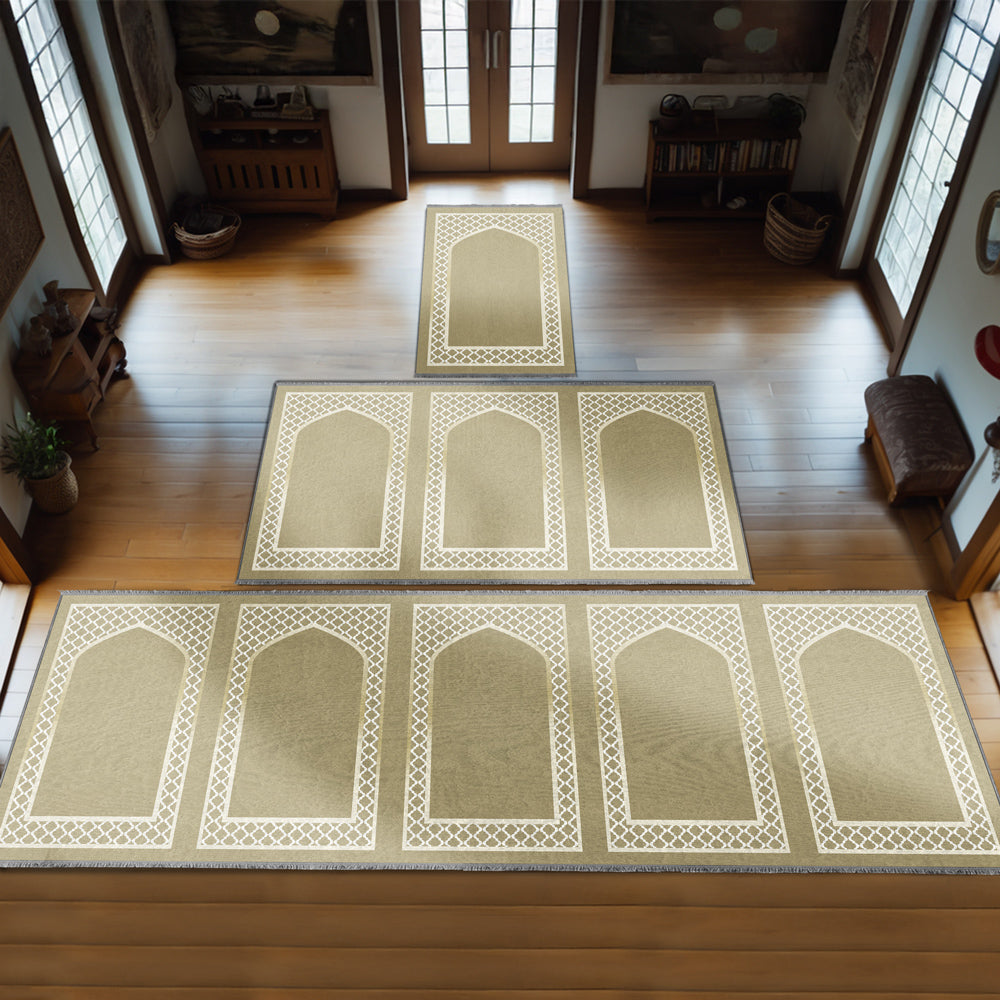 Kişiselleştirilebir Sünger Dolgulu Kaymaz Seccade 803