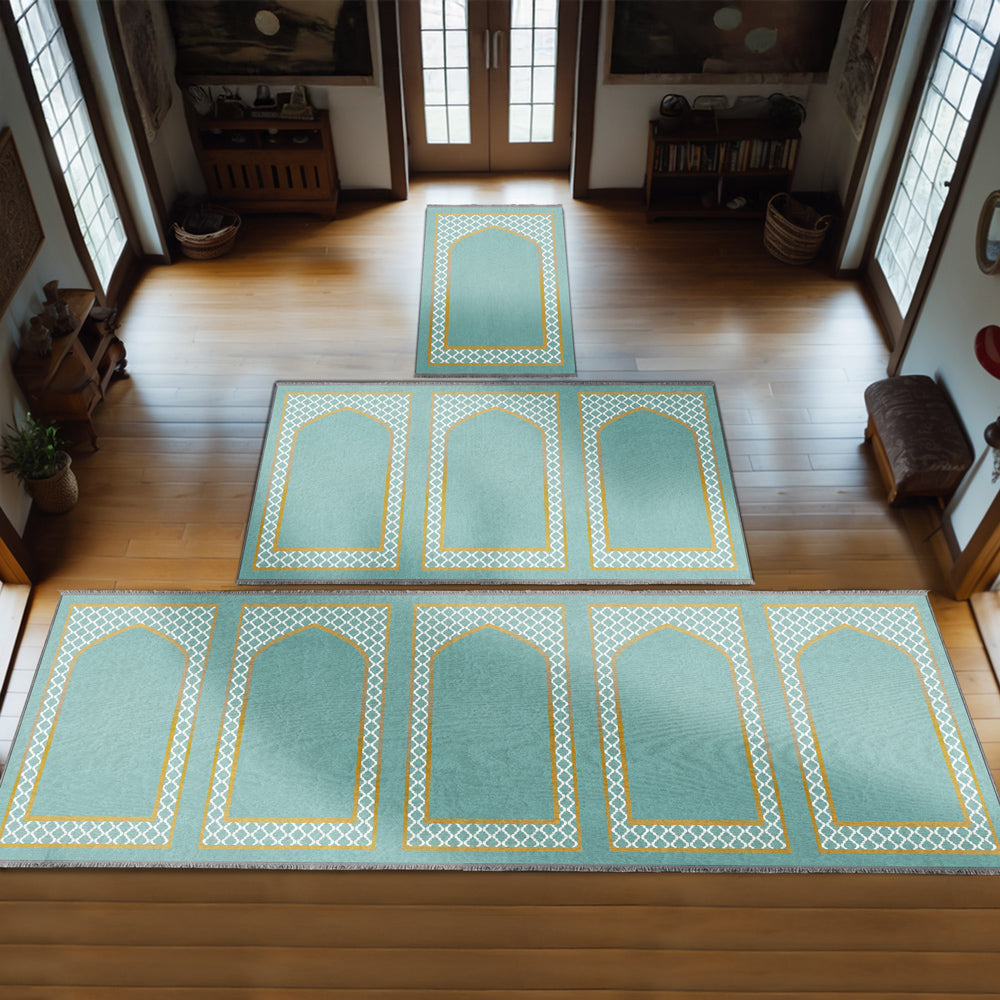 Kişiselleştirilebir Sünger Dolgulu Kaymaz Seccade 803