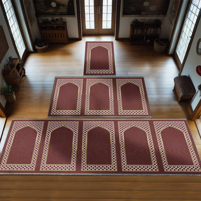 Kişiselleştirilebir Sünger Dolgulu Kaymaz Seccade 803