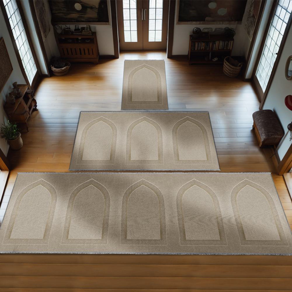 Kişiselleştirilebir Sünger Dolgulu Kaymaz Seccade 804