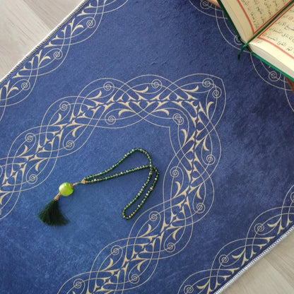 Kişiselleştirilebir Sünger Dolgulu Kaymaz Seccade 609