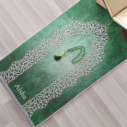 Kişiselleştirilebir Sünger Dolgulu Kaymaz Seccade 414