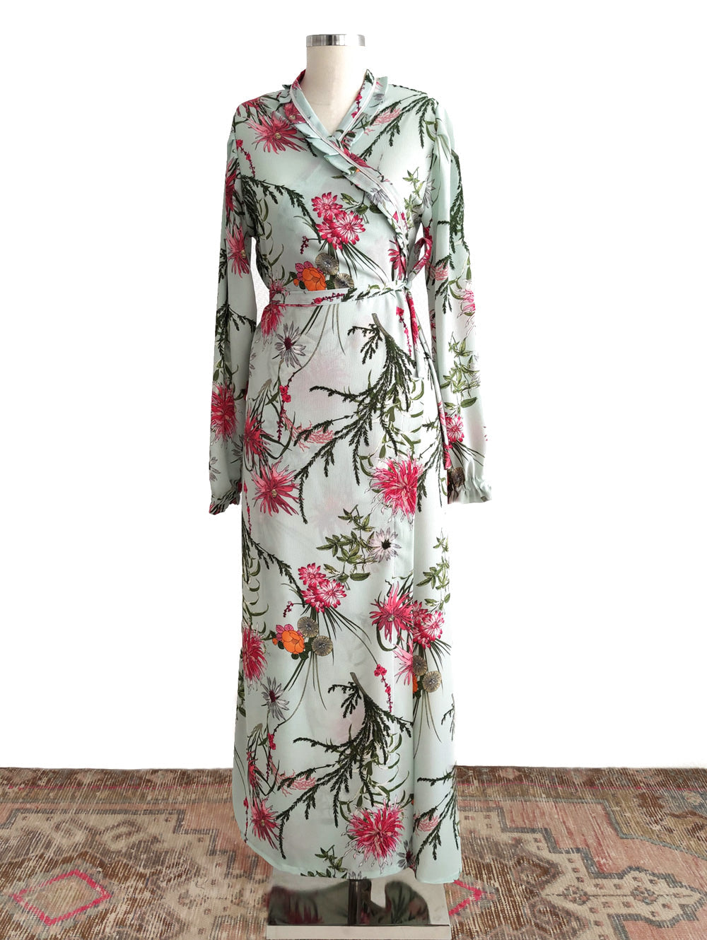 Uzun Etekli Kadın Namaz Elbise PD006